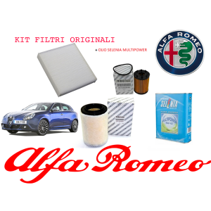 KIT TAGLIANDO FILTRI Originali + Olio Selenia K Fiat 500 1.2